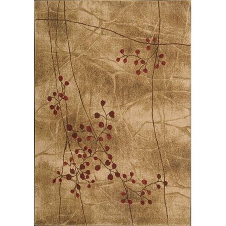 NOURISON Nourison 1929 Somerset Area Rug Collection Latte 2 ft x 2 ft 9 in. Rectangle 99446019295